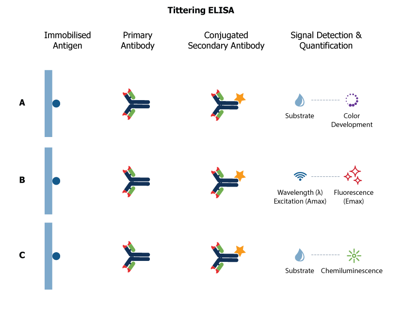 Tittering ELISA