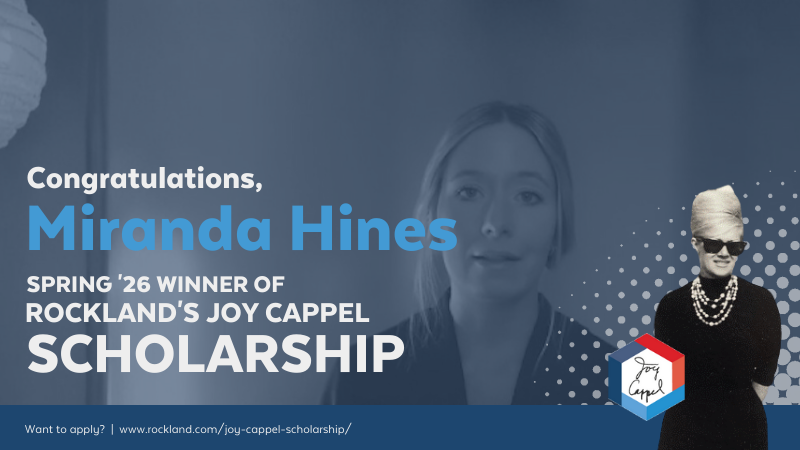 Miranda Hines wins the Spring 2026 Joy Cappel Scholarship